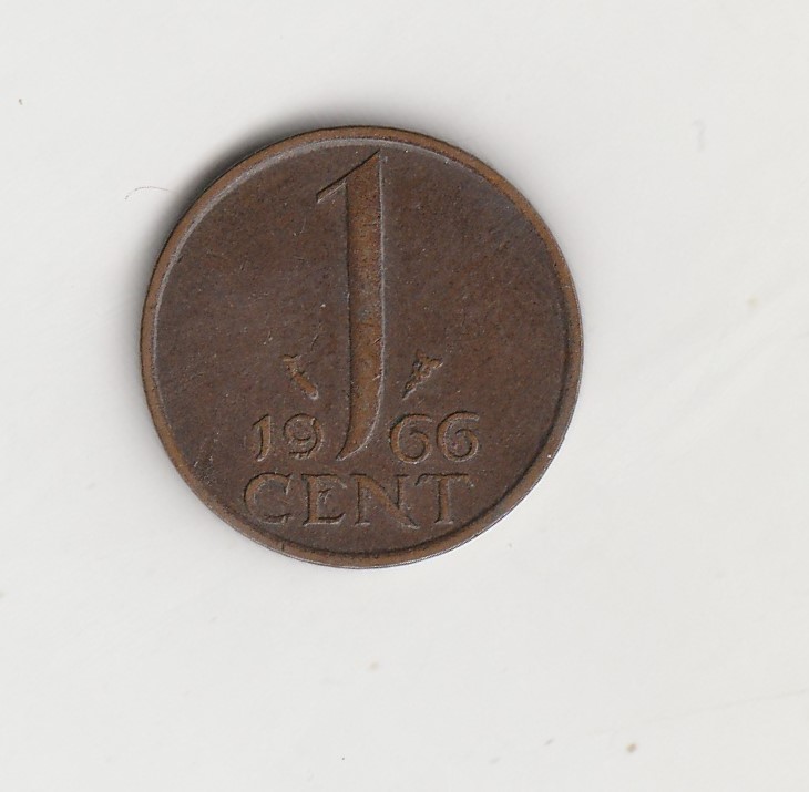  1 Cent Niederlande 1966 (M851 )   