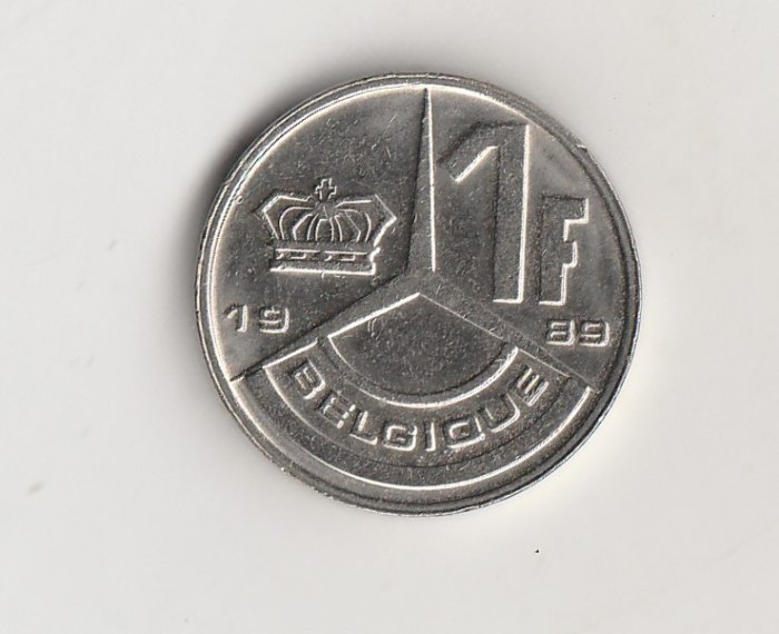  1 Franc Belgique 1989 (M856)   