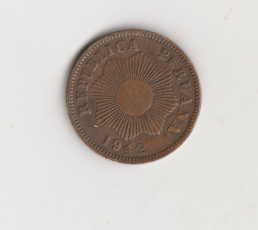  1 Centavo   Peru 1942 (M858)   