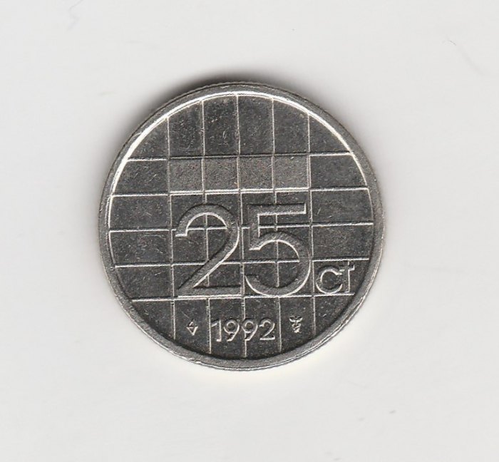  25 Cent Niederlande 1992 (M863)   