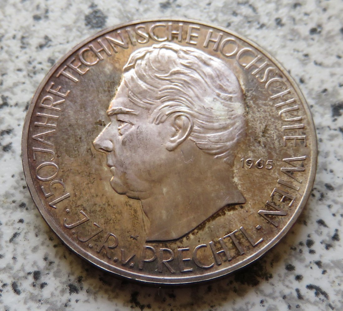  Österreich 25 Schilling 1965, Ex-PP?   