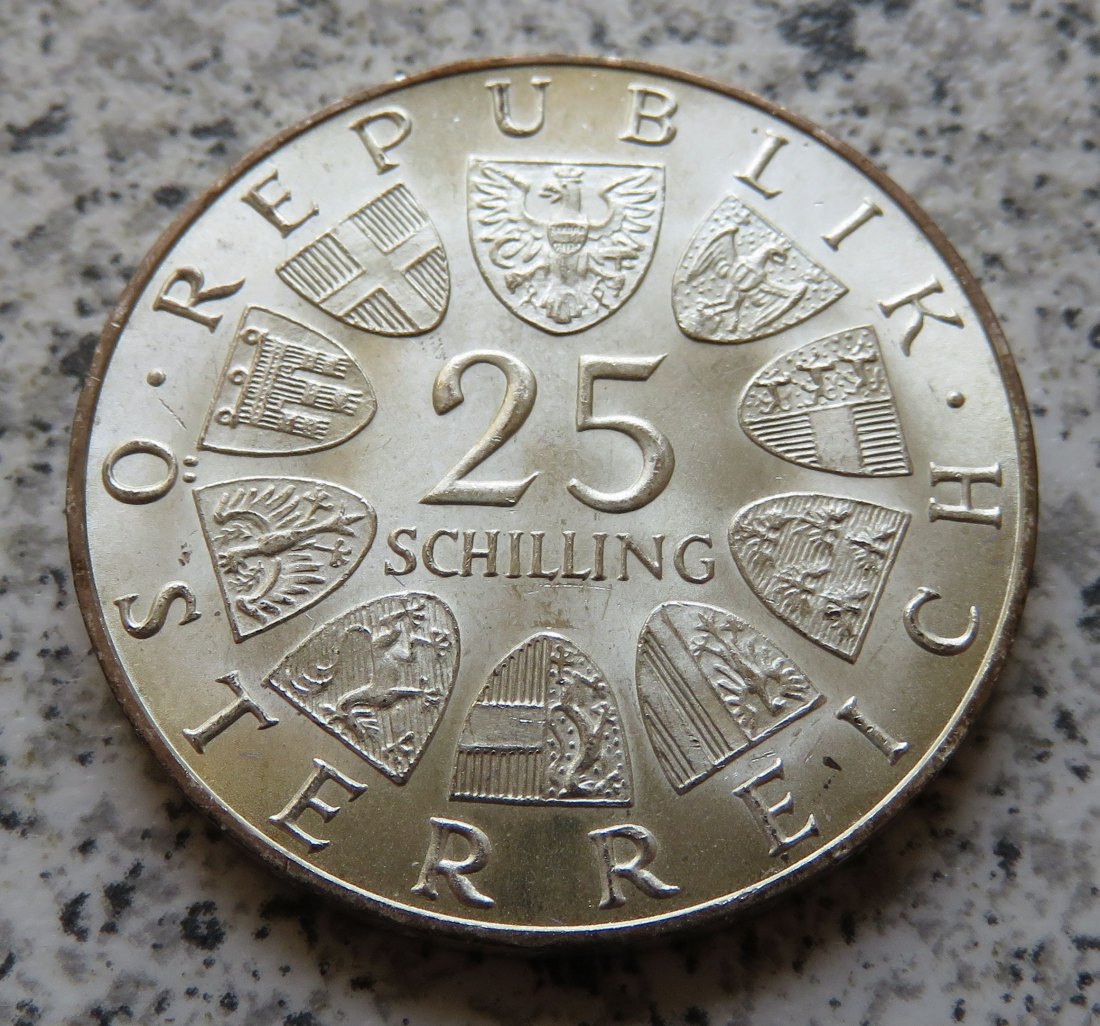  Österreich 25 Schilling 1968   