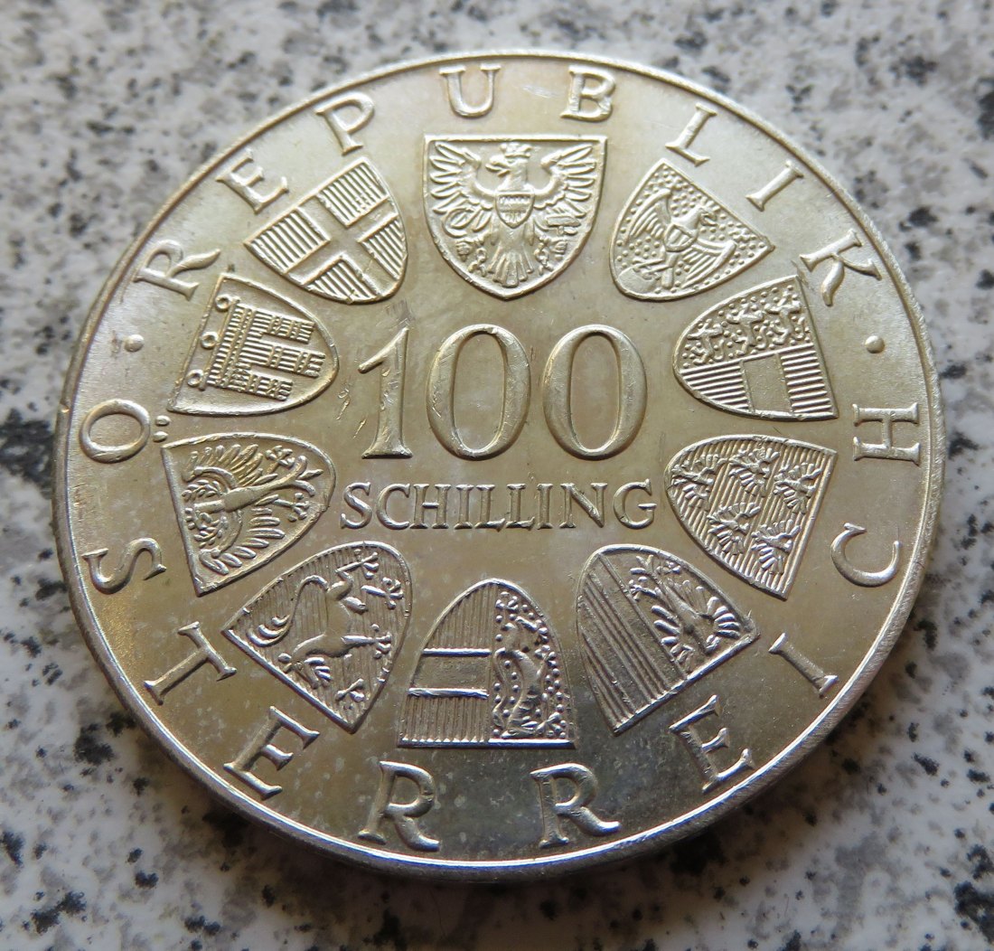  Österreich 100 Schilling 1976   