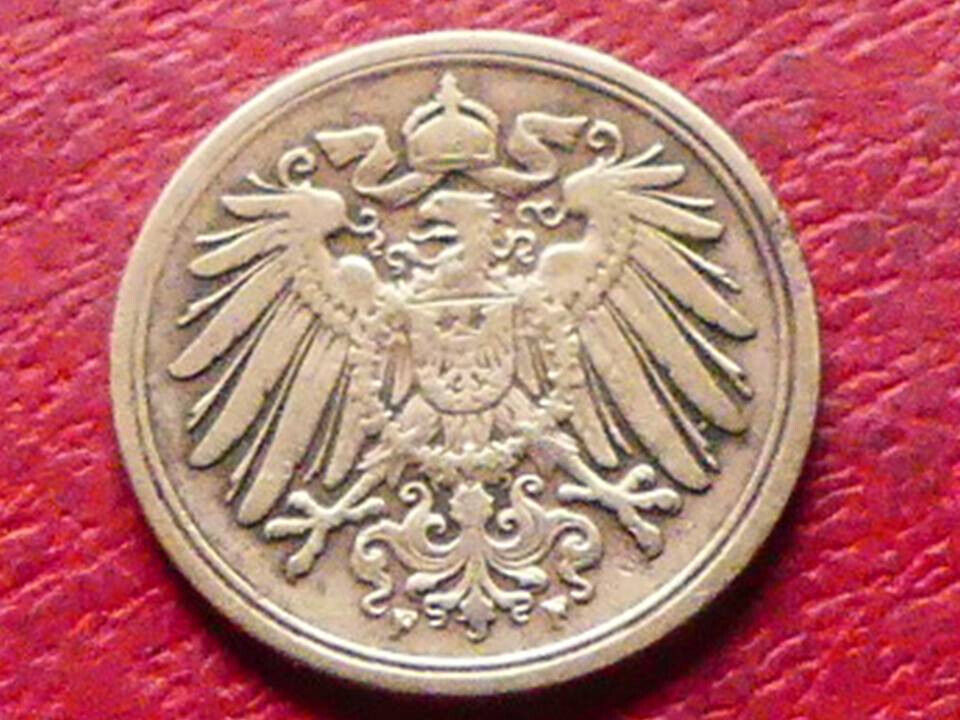  s.21 Deutsches Kaiserreich** 1 Pfennig 1891 F   