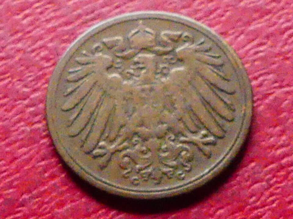  s.22 Deutsches Kaiserreich** 1 Pfennig 1893 G   