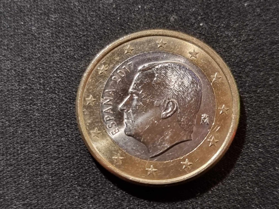  Spanien 1 Euro 2017 STG   