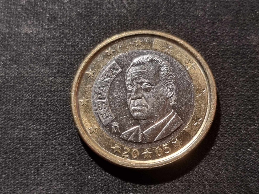  Spanien 1 Euro 2005 STG   