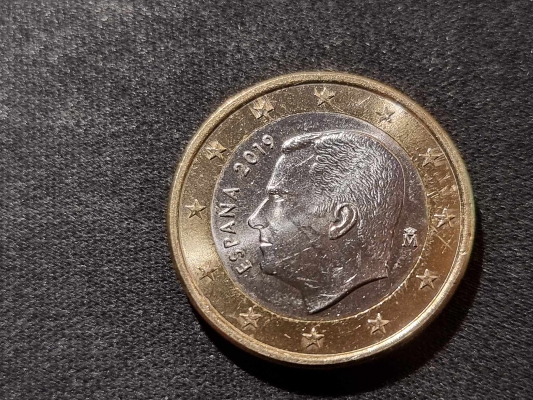  Spanien 1 Euro 2019 STG   