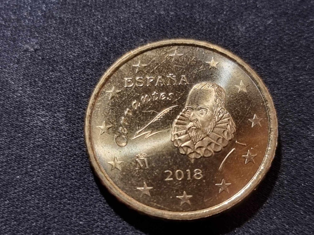  Spanien 50 Cent 2018 STG   