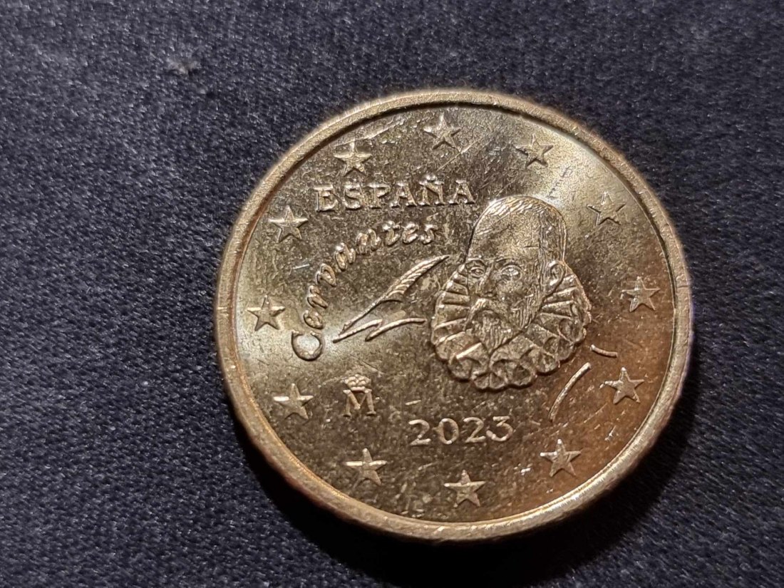  Spanien 50 Cent 2023 STG   