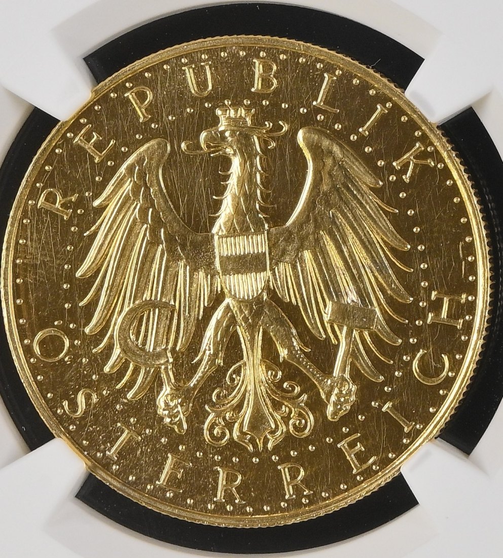  Österreich 100 Schilling 1927 | NGC PL61   