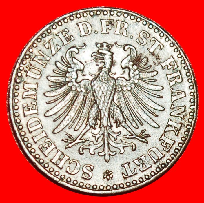  * FRANKFURT (1859-1865): GERMANY ★ 1 HELLER 1864! LOW START ★ NO RESERVE!   