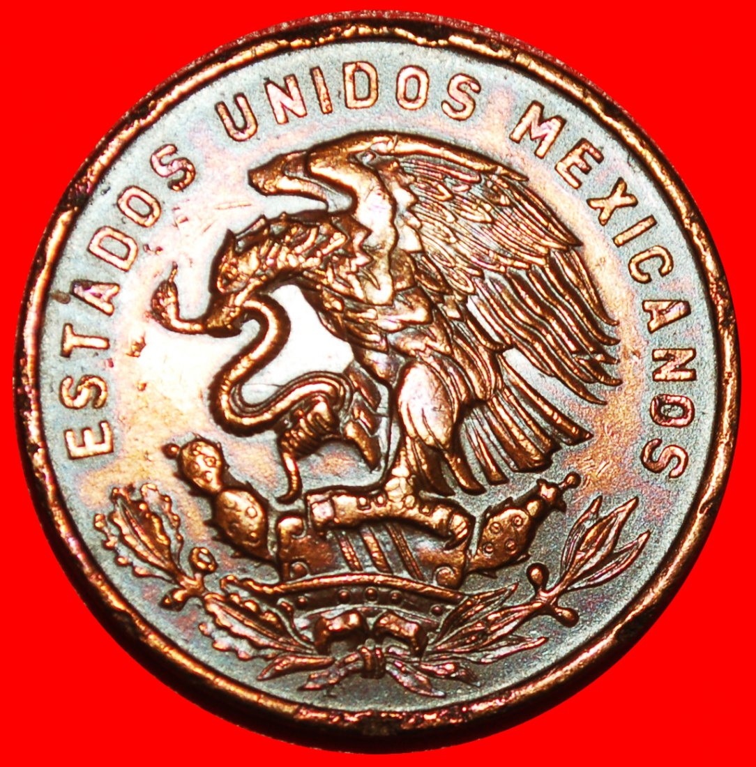  * PYRAMID OF THE SUN (1943-1974): MEXICO ★ 20 CENTAVOS 1966 ASTRONOMY! ★LOW START ★ NO RESERVE!   