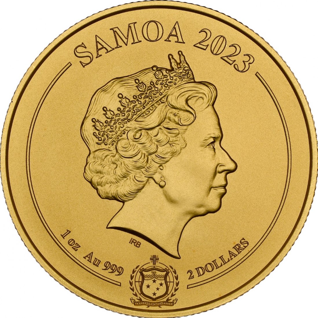 Samoa 2 Dollar 2023 | NGC MS70 TOP POP | White Tiger   