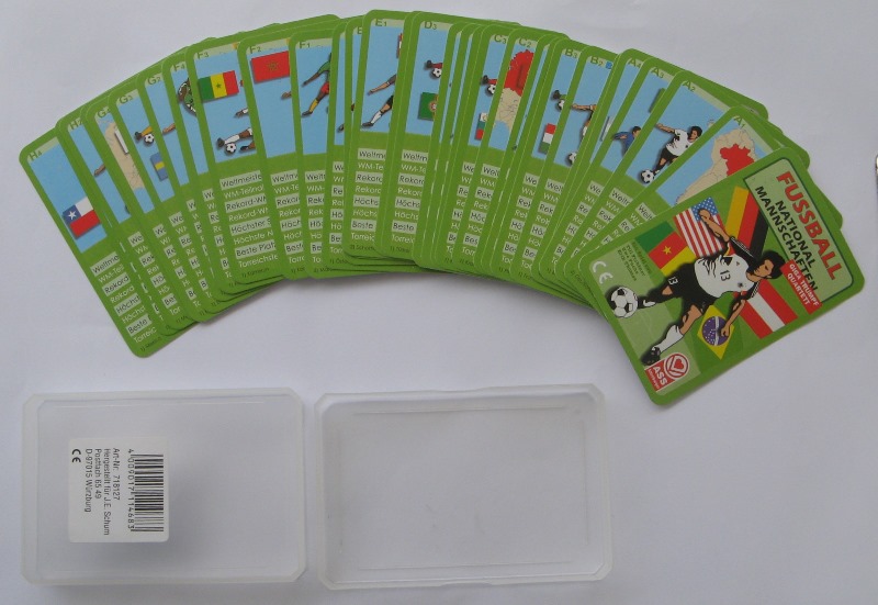  2003, Fussball Nationalmannschaften - Original Kartenspiel   