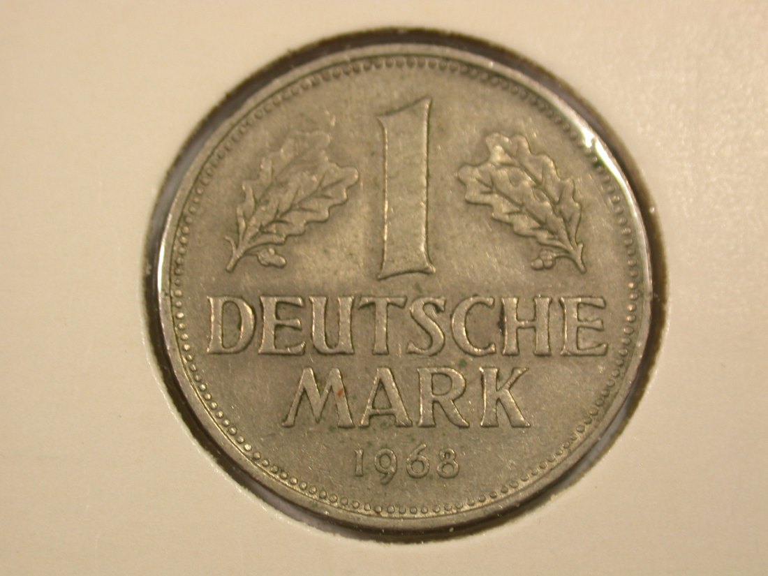 I1 BRD 1 Mark 1968 D in ss Originalbilder