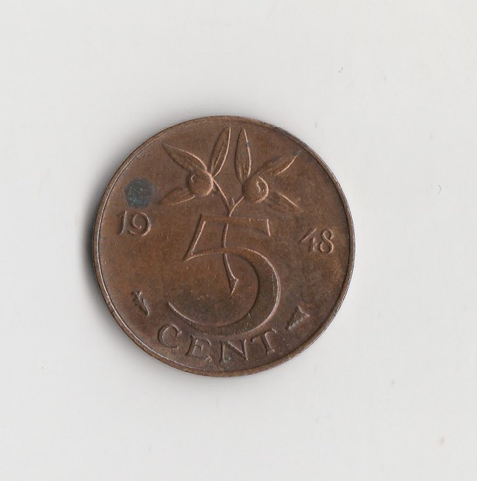  5 cent Niederlanden 1948 (M875)   