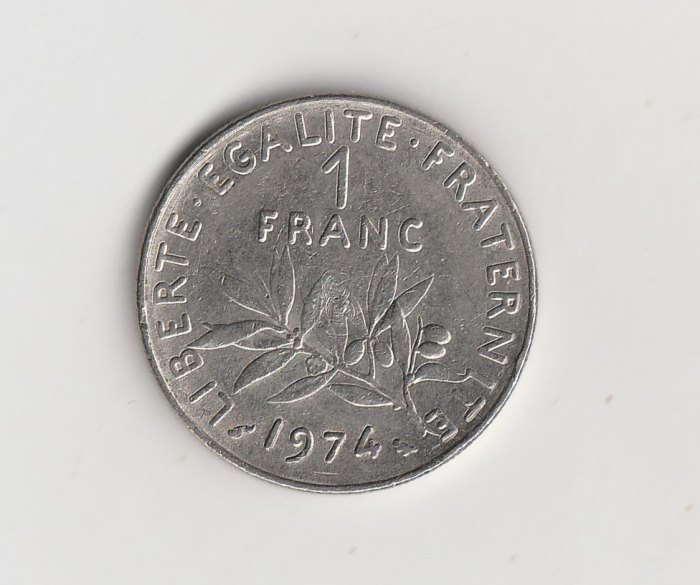 1 Franc Frankreich 1974 (M878)