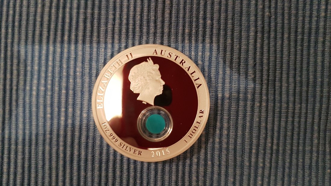 Austr. Treasures of the World Nordamerika Turquoise - Proof 2015