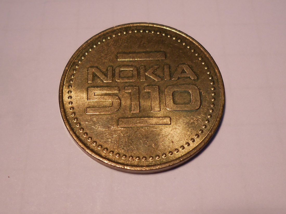  T:6.2 Token, Nokia 5110_Xpress-on Covers 2, messingfarben   