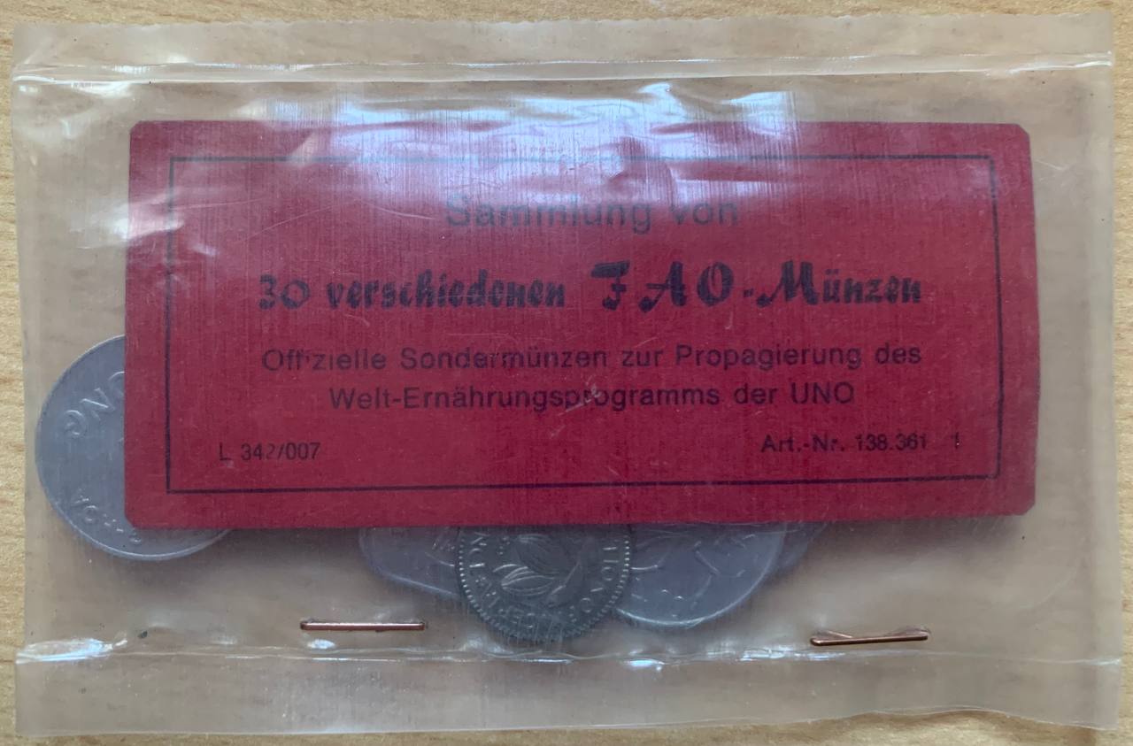 12 different FAO coins
