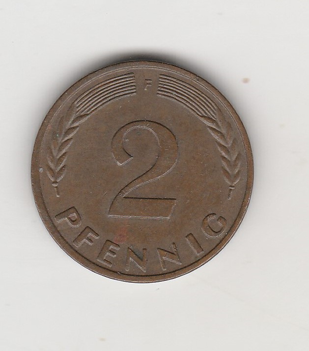  2 Pfennig 1966 F (M884)   