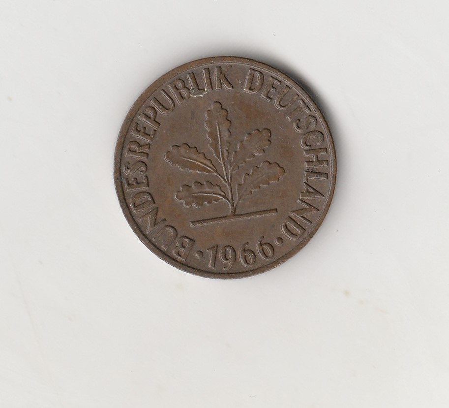  2 Pfennig 1966 F (M884)   