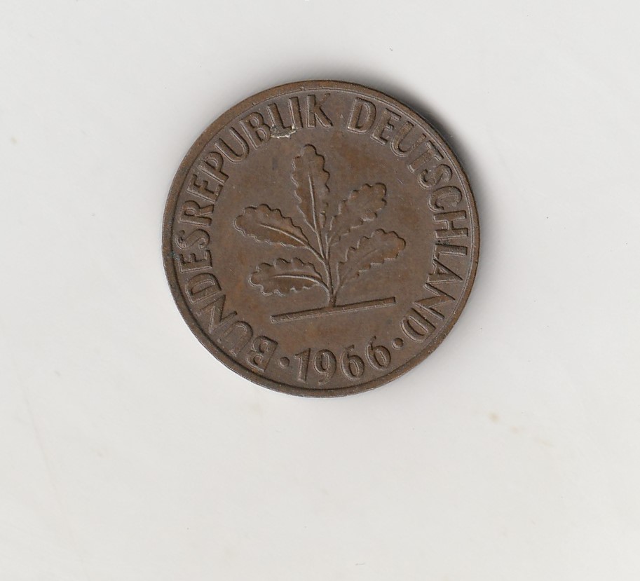  2 Pfennig 1966 F (M884)   