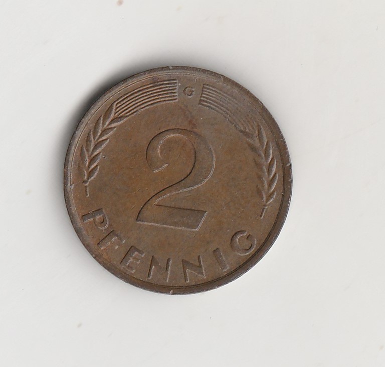  2 Pfennig 1963 G (M885)   