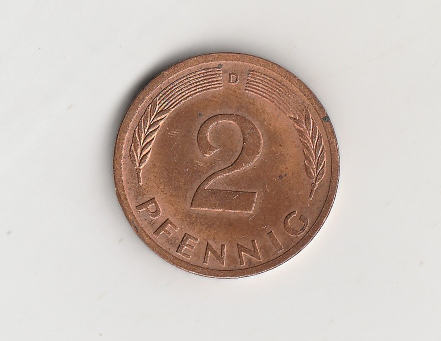  2 Pfennig 1972 D (M887)   