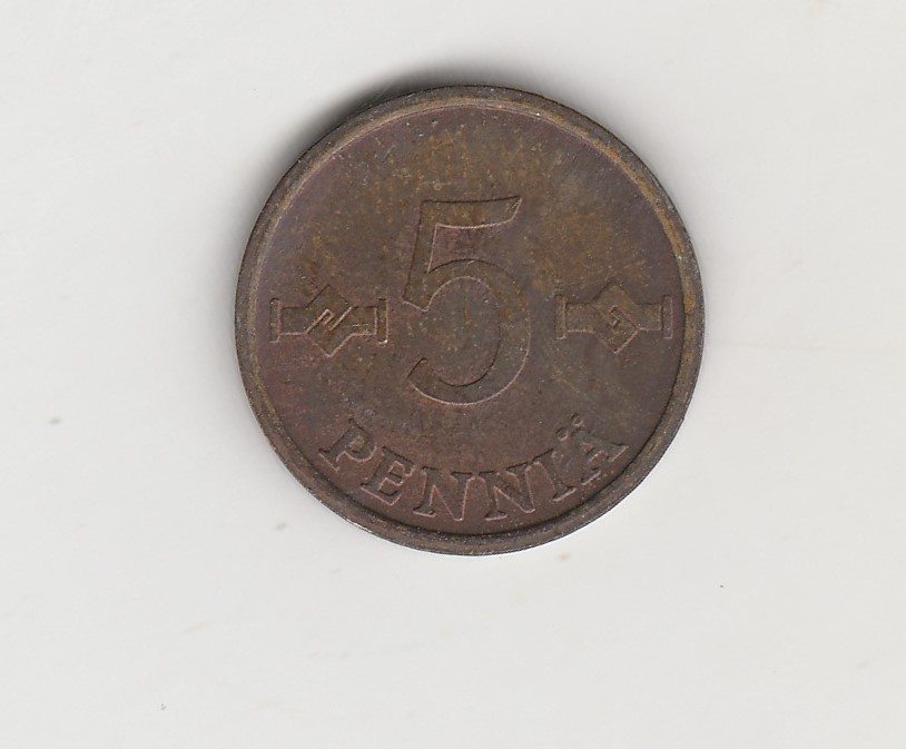  Finnland 5 Pennia 1976 (M890)   