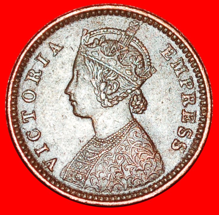  * QUEEN (1877-1901): INDIA ★ 1/12 ANNA 1882 UNCOMMON! LOW START ★ NO RESERVE!   