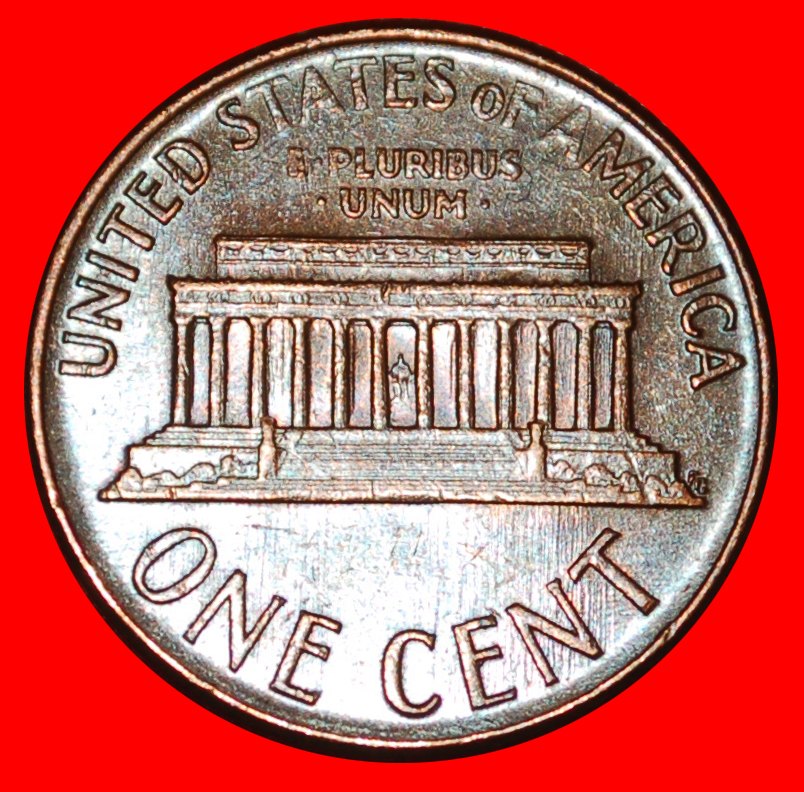  * MEMORIAL (1959-1982): USA ★ 1 CENT 1968S! LINCOLN (1809-1865) VZGL STEMPELGLANZ! OHNE VORBEHALT!   