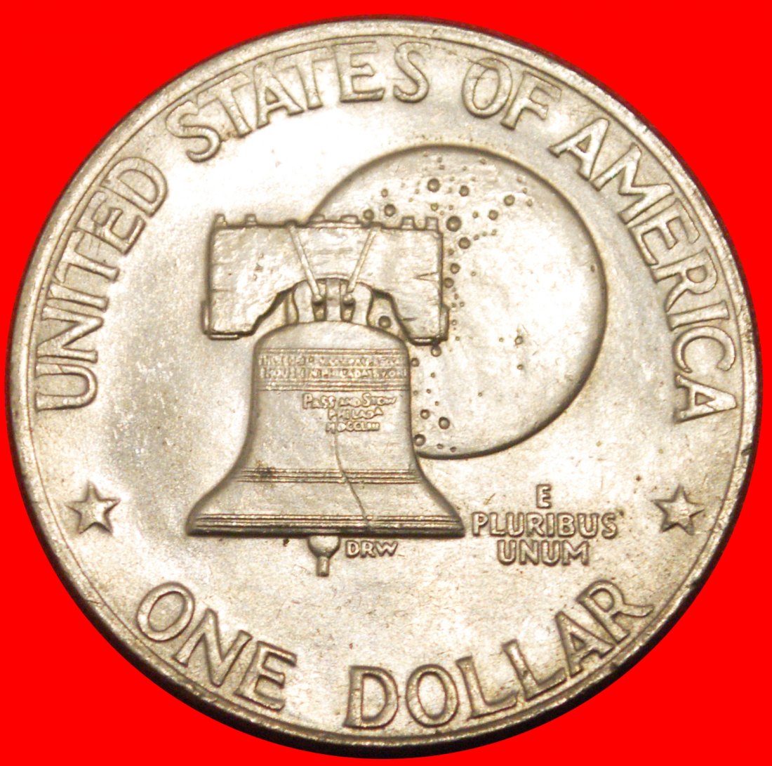  * MOND-DOLLAR (1971-1999): USA ★ 1 DOLLAR 1776-1976 uSTG STEMPELGLANZ! OHNE VORBEHALT!   