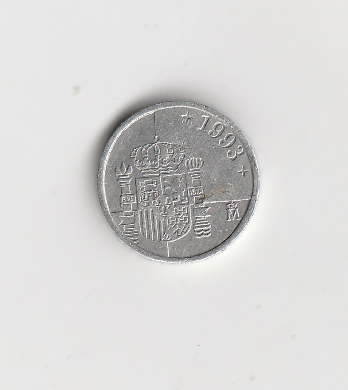  1 Peseta Spanien 1993 (M897)   