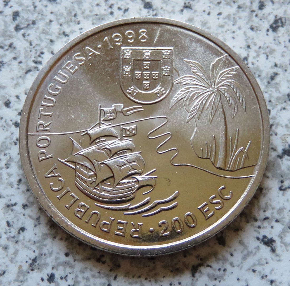  Portugal 200 Escudos 1998 Africa   