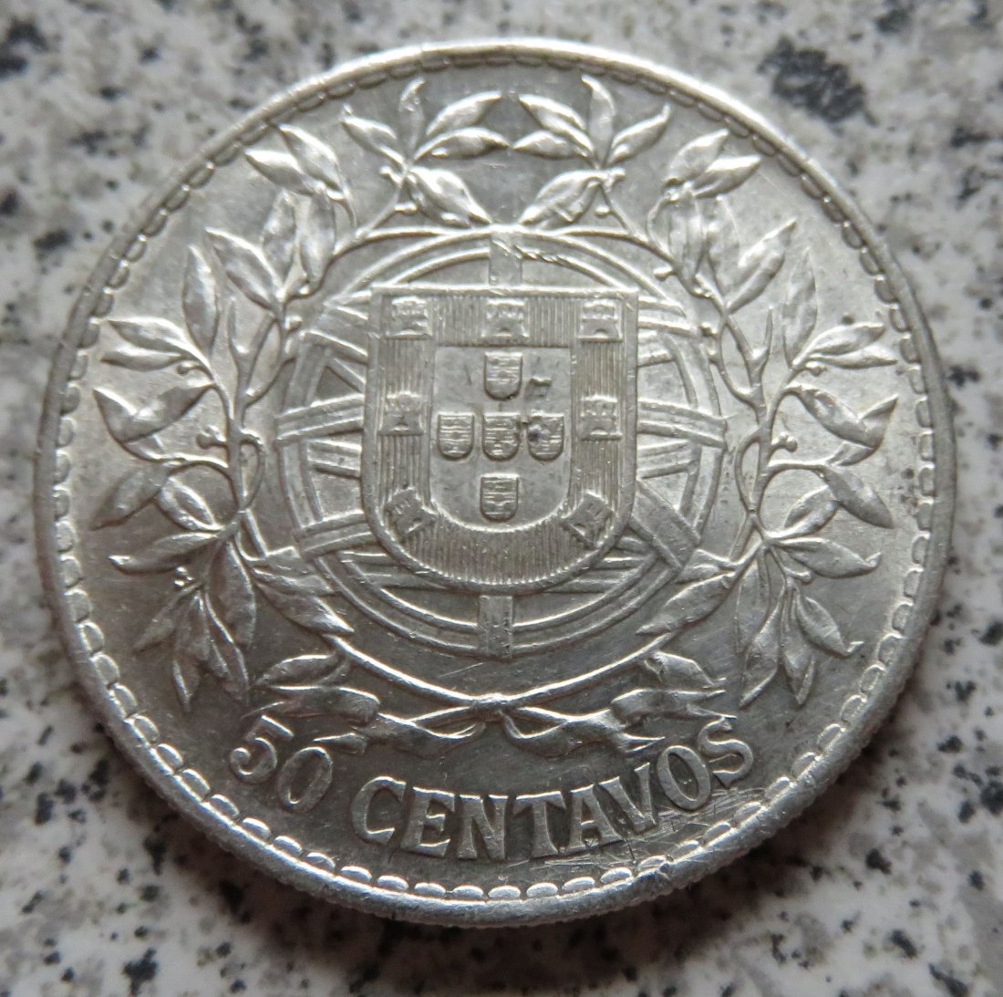  Portugal 50 Centavos 1916   