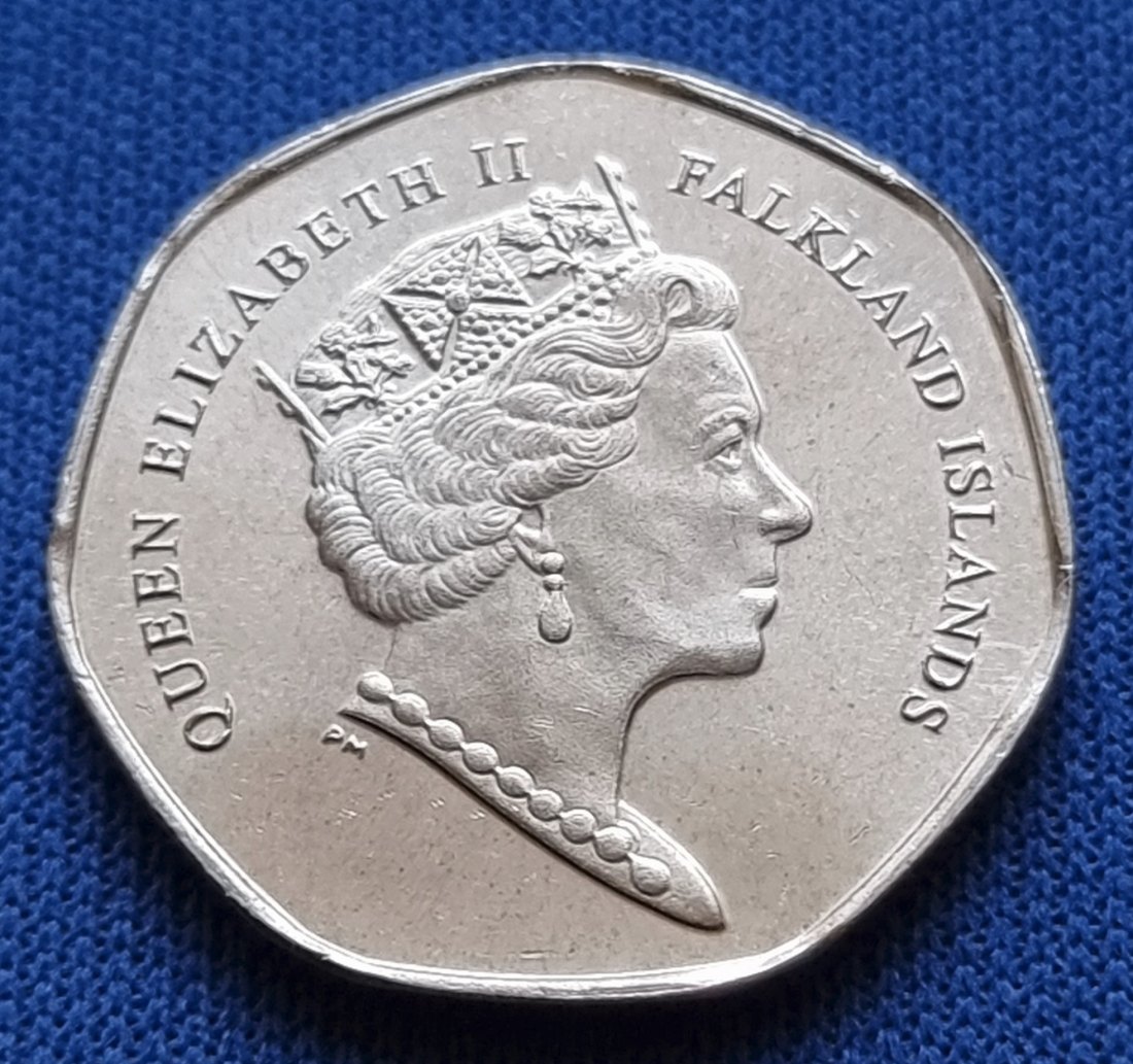  17054(3) 20 Pence (Falkland-Inseln) 2021 in UNC .................................. von Berlin_coins   