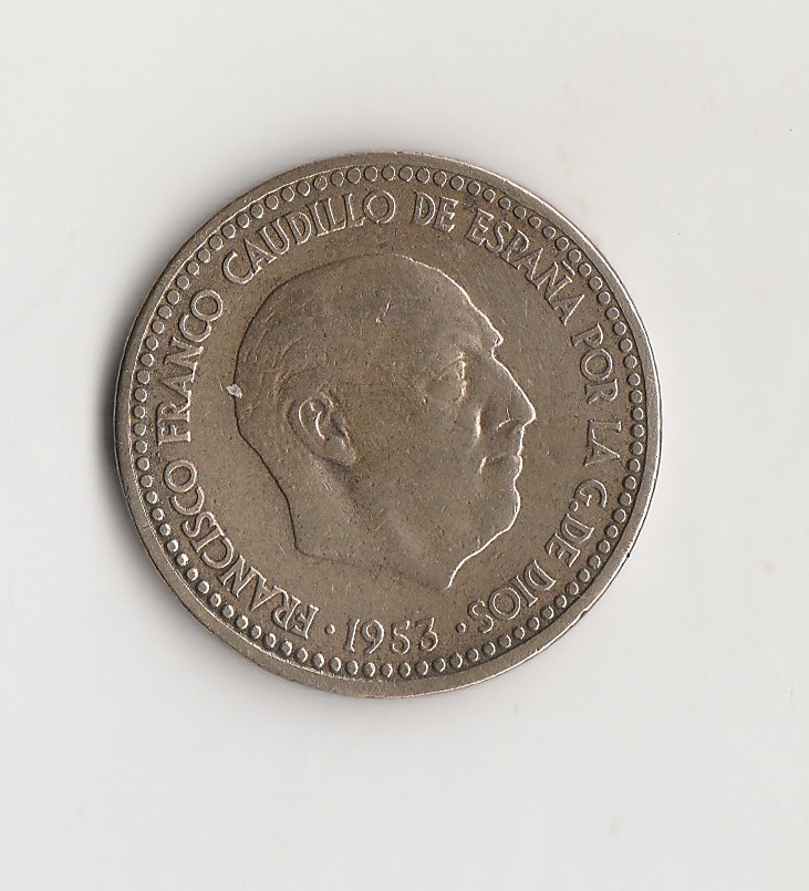  1 Peseta 1953 *1962* ( M910 )   