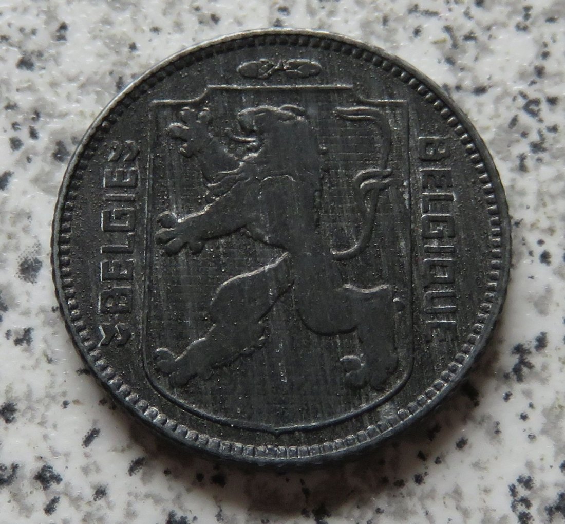  Belgien 1 Franc 1944, nl, Erhaltung   