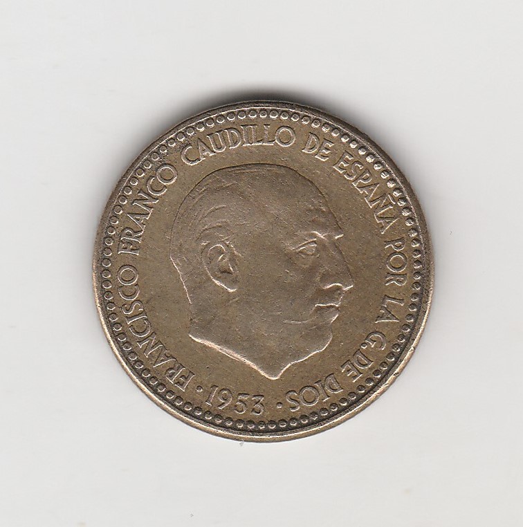  1 Peseta 1953 *1963* ( M913 )   