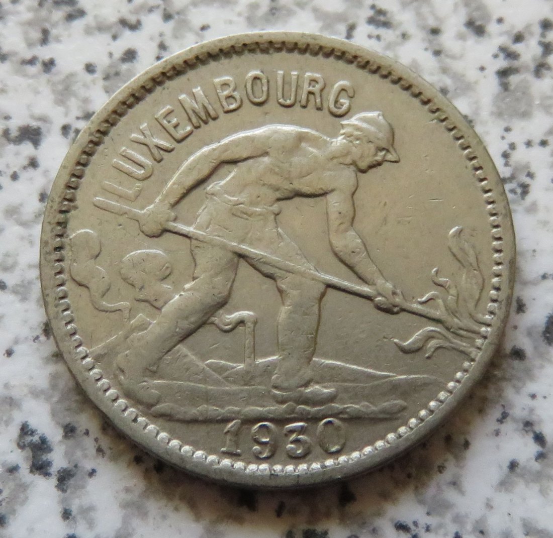  Luxemburg 50 Centimes 1930   