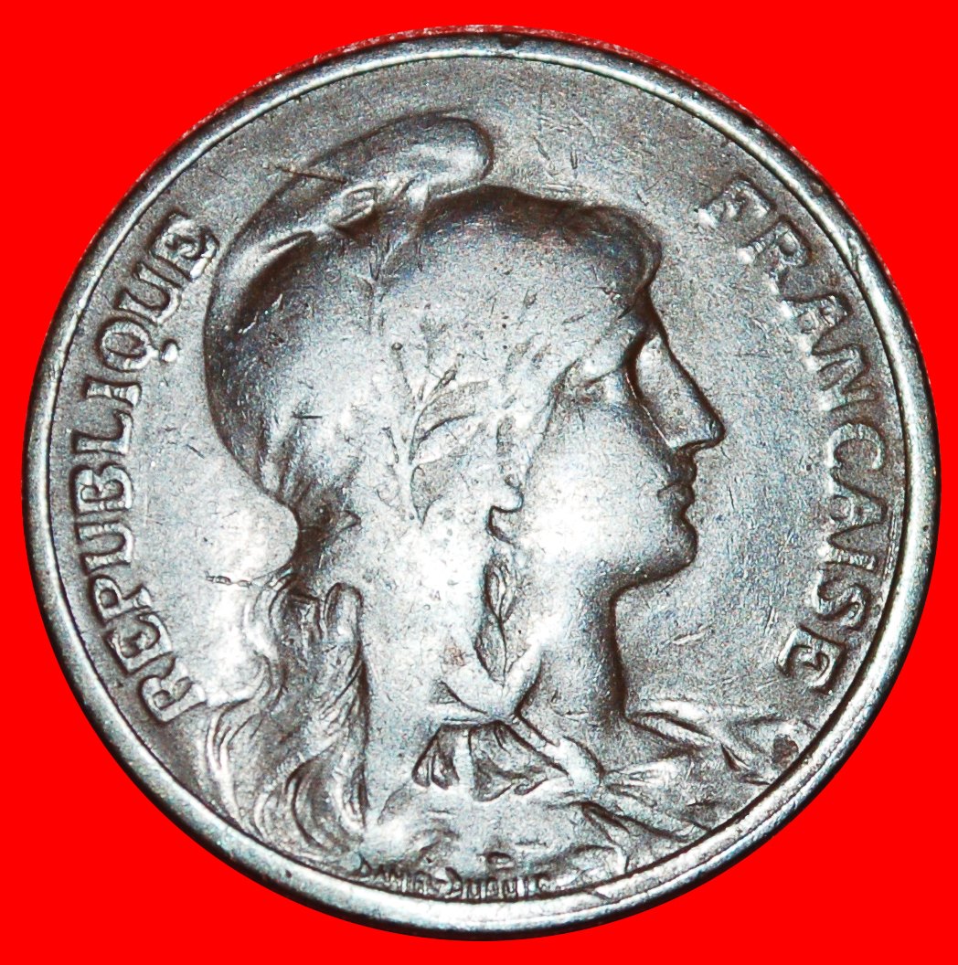 * FREIHEIT (1897-1921): FRANKREICH ★ 5 CENTIMES 1916!★OHNE VORBEHALT!