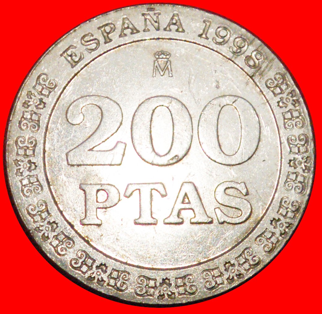 *2 PORTRAITS 1998-2000:SPAIN★200 PESETAS 1998 LUSTRE★JUAN CARLOS I 1975-2014★LOW START ★ NO RESERVE!