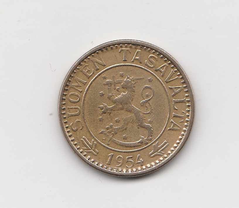  10 Markka Finnland 1954 (M918)   