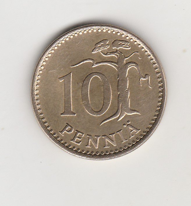  Finnland 10 Pennia 1980 (M919)   