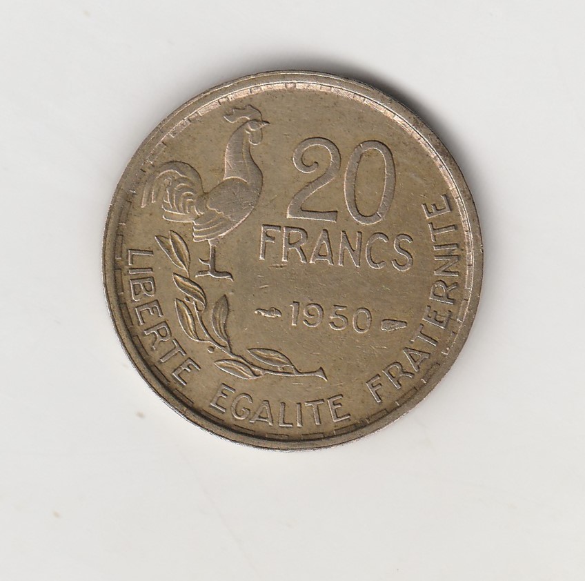  20 Francs Frankreich 1950   (M922)   