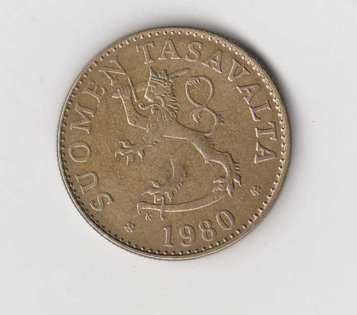  Finnland 50 Pennia 1980 (M923)   