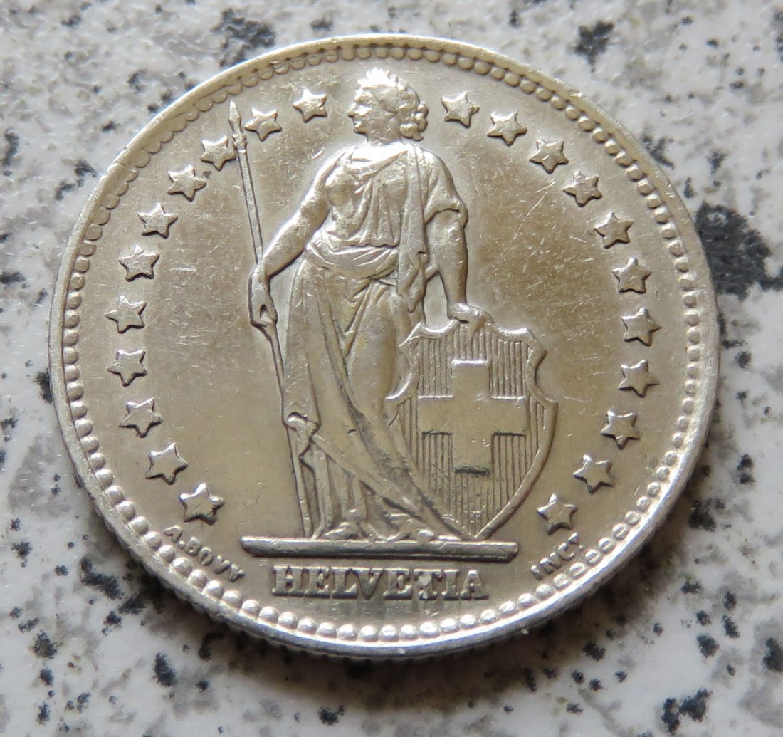  Schweiz 1 Franken 1946   