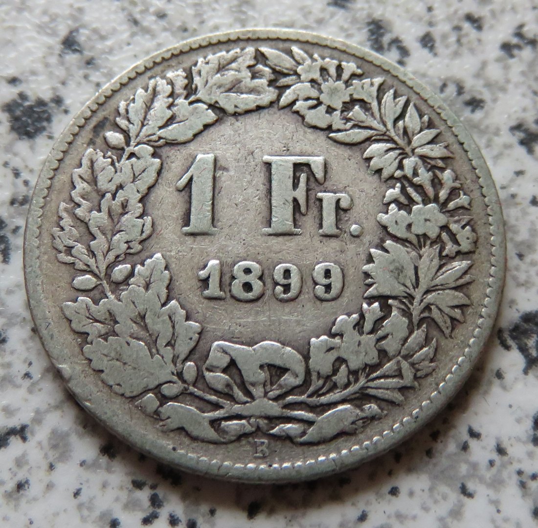  Schweiz 1 Franken 1899   